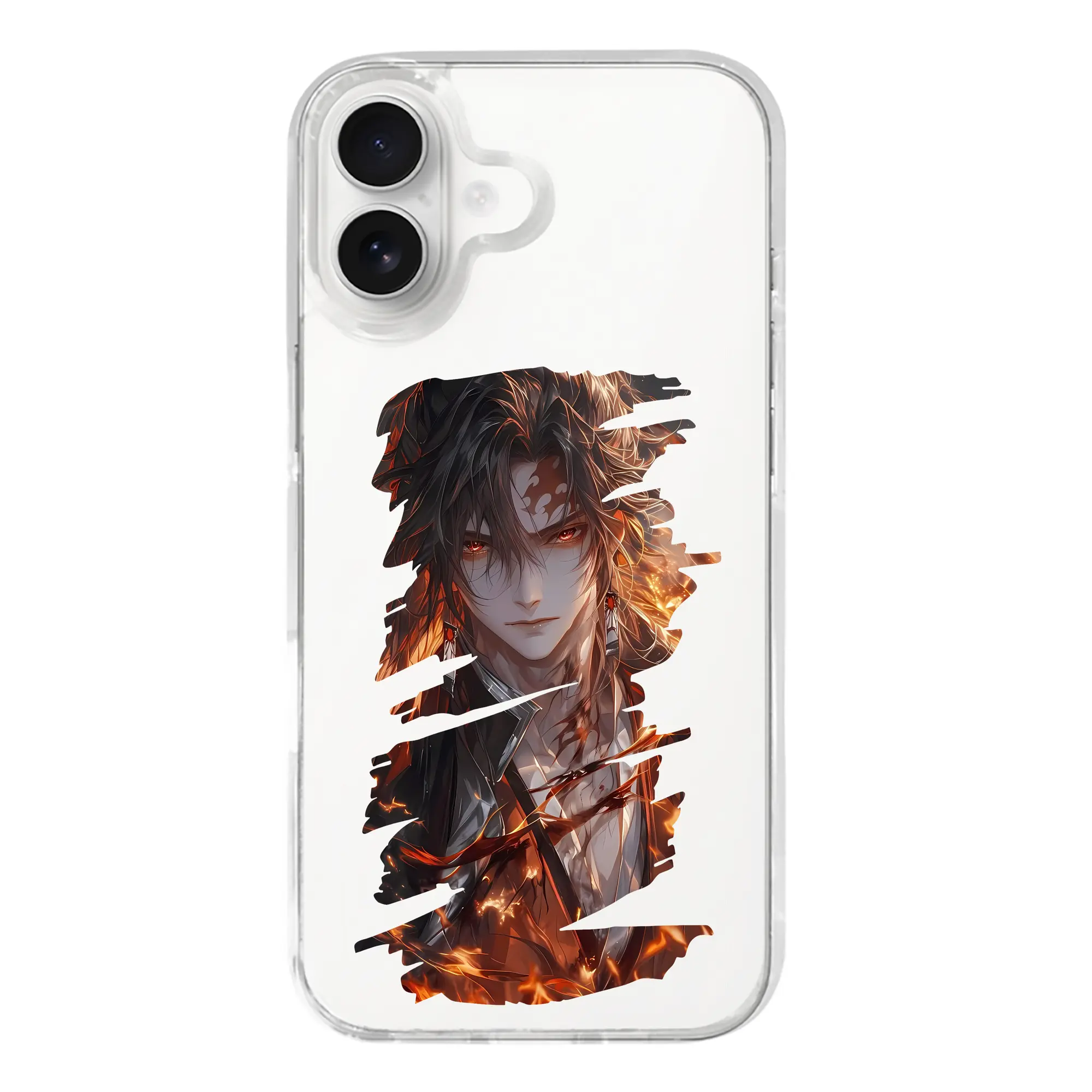 鬼滅の刃 グッズ,継国 縁壱 - iPhone 17シリーズ 透明スマホケース – 薄型・耐衝撃・精密フィット保護カバー